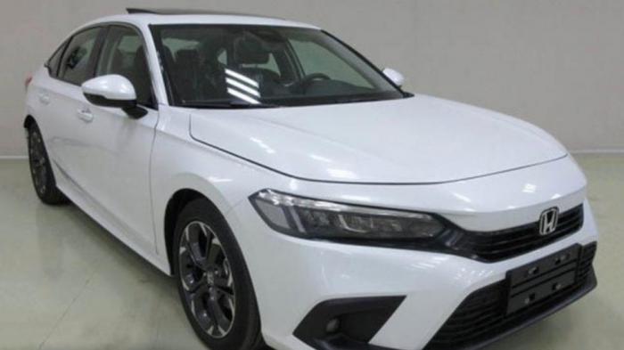 Οι εικόνες δείχνουν το Honda Civic που θα προσφερθεί στην αγορά της Κίνας.